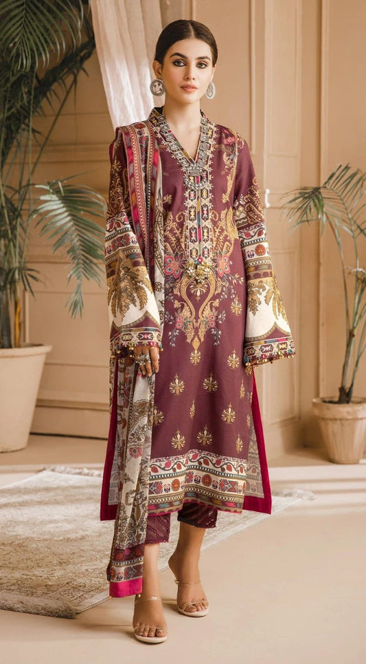 Winter Cambric Ready to Wear Collection of Anaya by Kiran Chaudhry 09