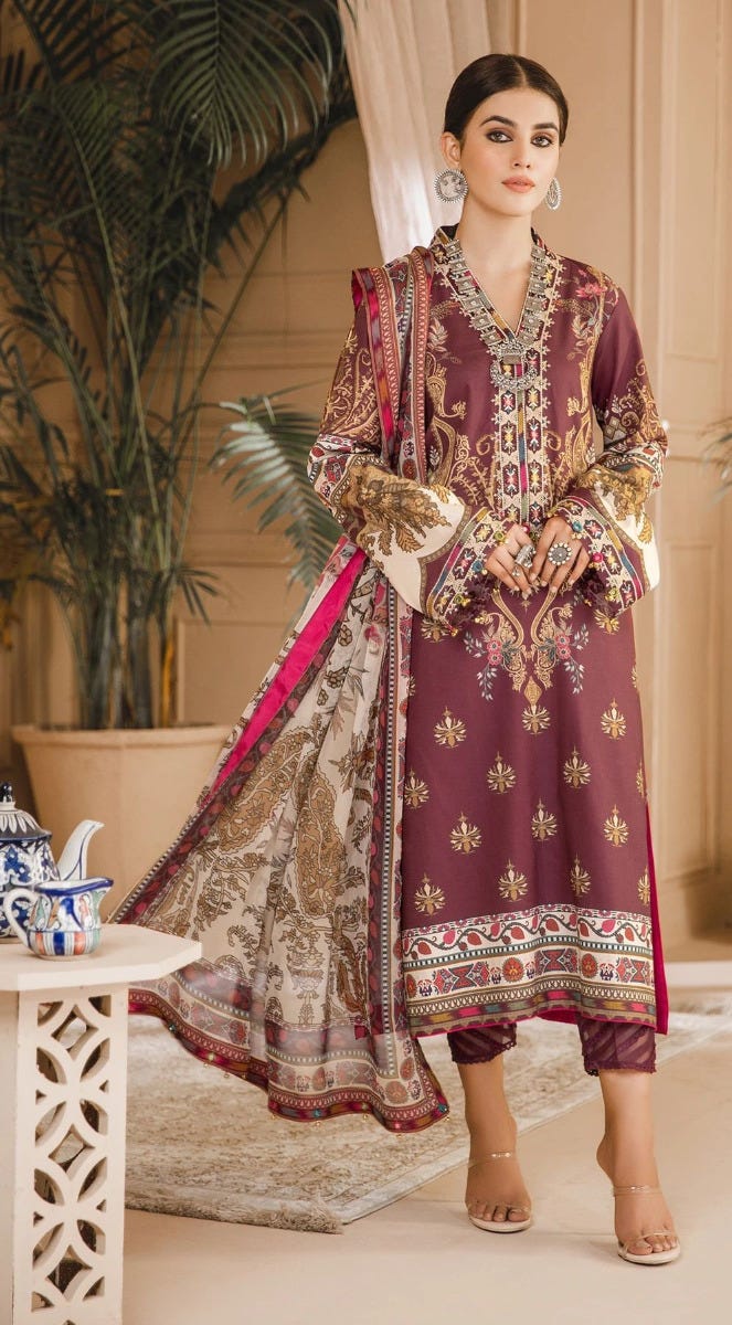 Winter Cambric Ready to Wear Collection of Anaya by Kiran Chaudhry 09