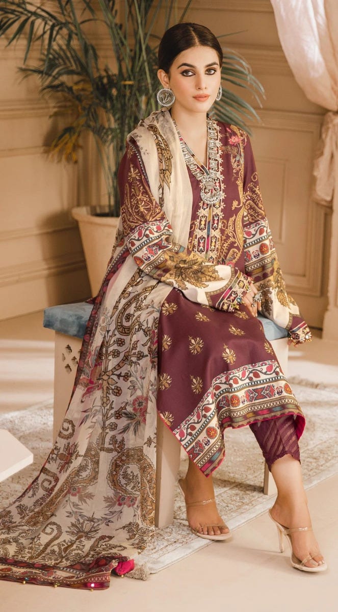 Winter Cambric Ready to Wear Collection of Anaya by Kiran Chaudhry 09