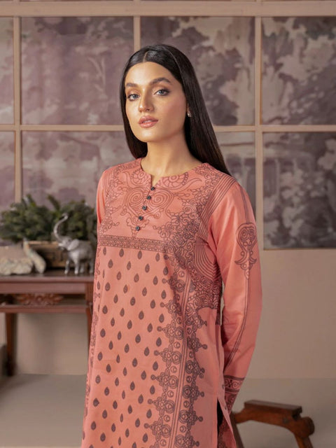 Autumn Ready to Wear Cambric 2 Pcs Limelight Dress 04