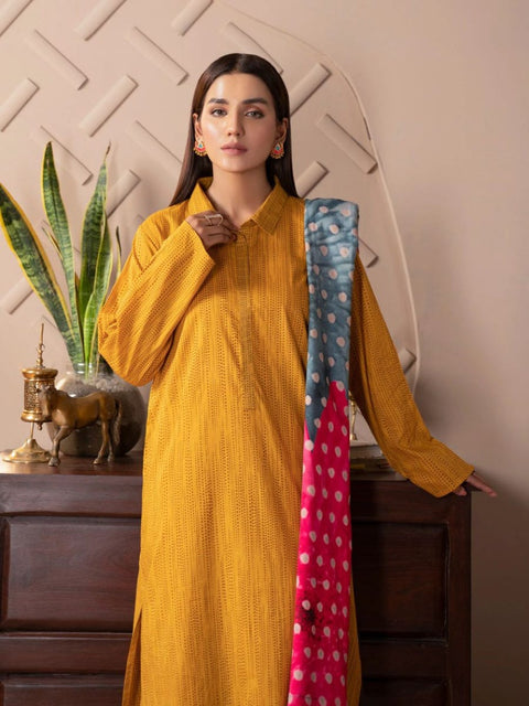 Autumn Ready to Wear Cambric 3 Pcs Dress by Limelight 21