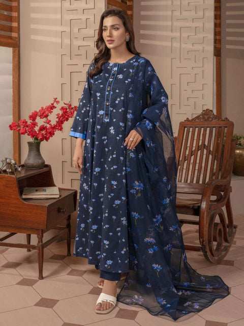 Autumn Ready to Wear Cambric 3 Pcs Dress by Limelight 41