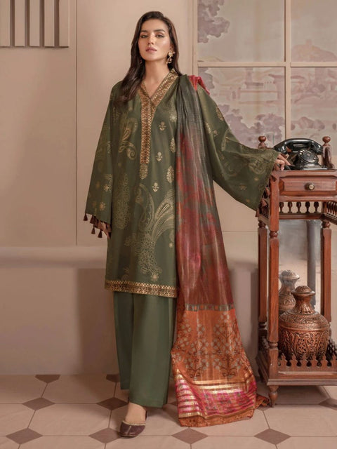 Autumn Ready to Wear Cambric 3 Pcs Dress by Limelight 32