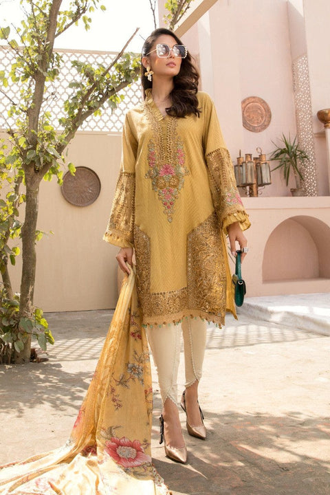 Maria B Luxury Eid Lawn Ready to Wear Collection EL09