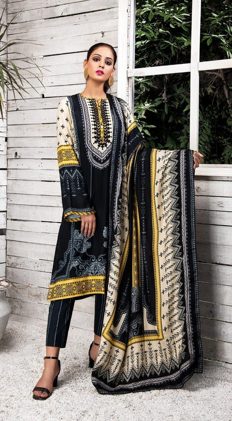 Winter Ready to Wear 3 Pcs Embroidered Dress of Anaya by Kiran Chaudhry 05
