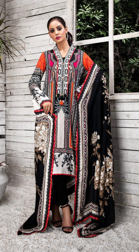 Winter Ready to Wear 3 Pcs Embroidered Dress of Anaya by Kiran Chaudhry 04