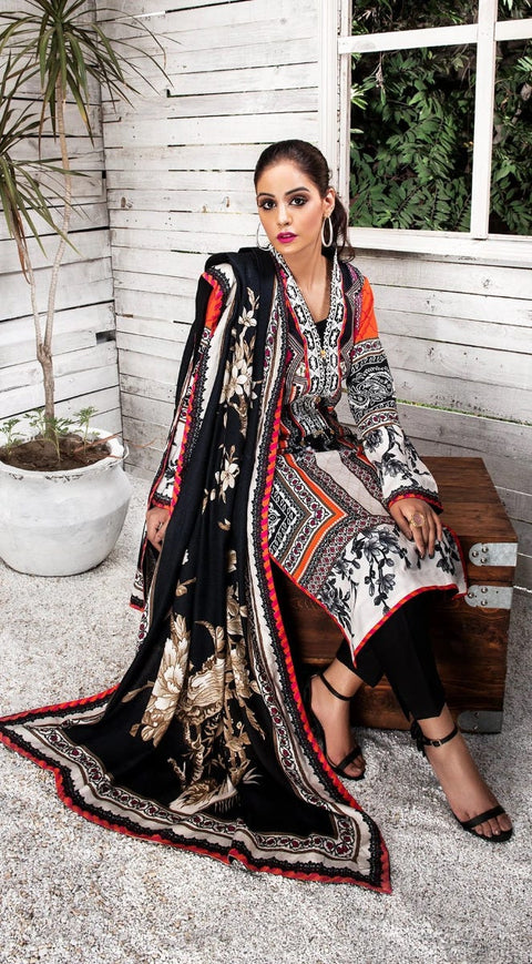 Winter Ready to Wear 3 Pcs Embroidered Dress of Anaya by Kiran Chaudhry 04
