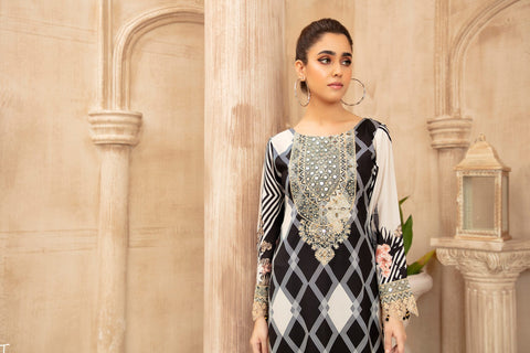 Grip Silk Ready to Wear Embroidered kurta by Mona 06