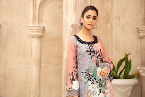 Grip Silk Ready to Wear Embroidered kurta by Mona 07