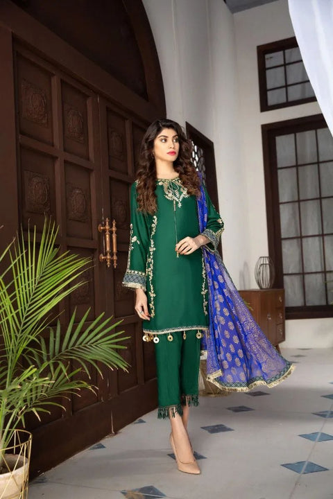 Gulwarun Ready to Wear 3Pcs Embroidered Collection 05