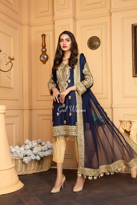 Winter Ready to Wear Embroidered Collection by Gulwarun 09