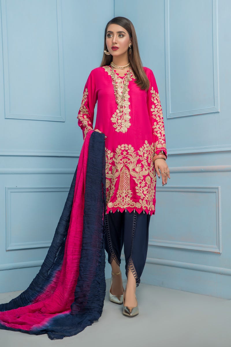 Winter 3 Pcs Ready to Wear Collection by Gulwarun 04