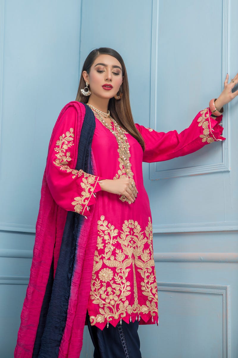 Winter 3 Pcs Ready to Wear Collection by Gulwarun 04