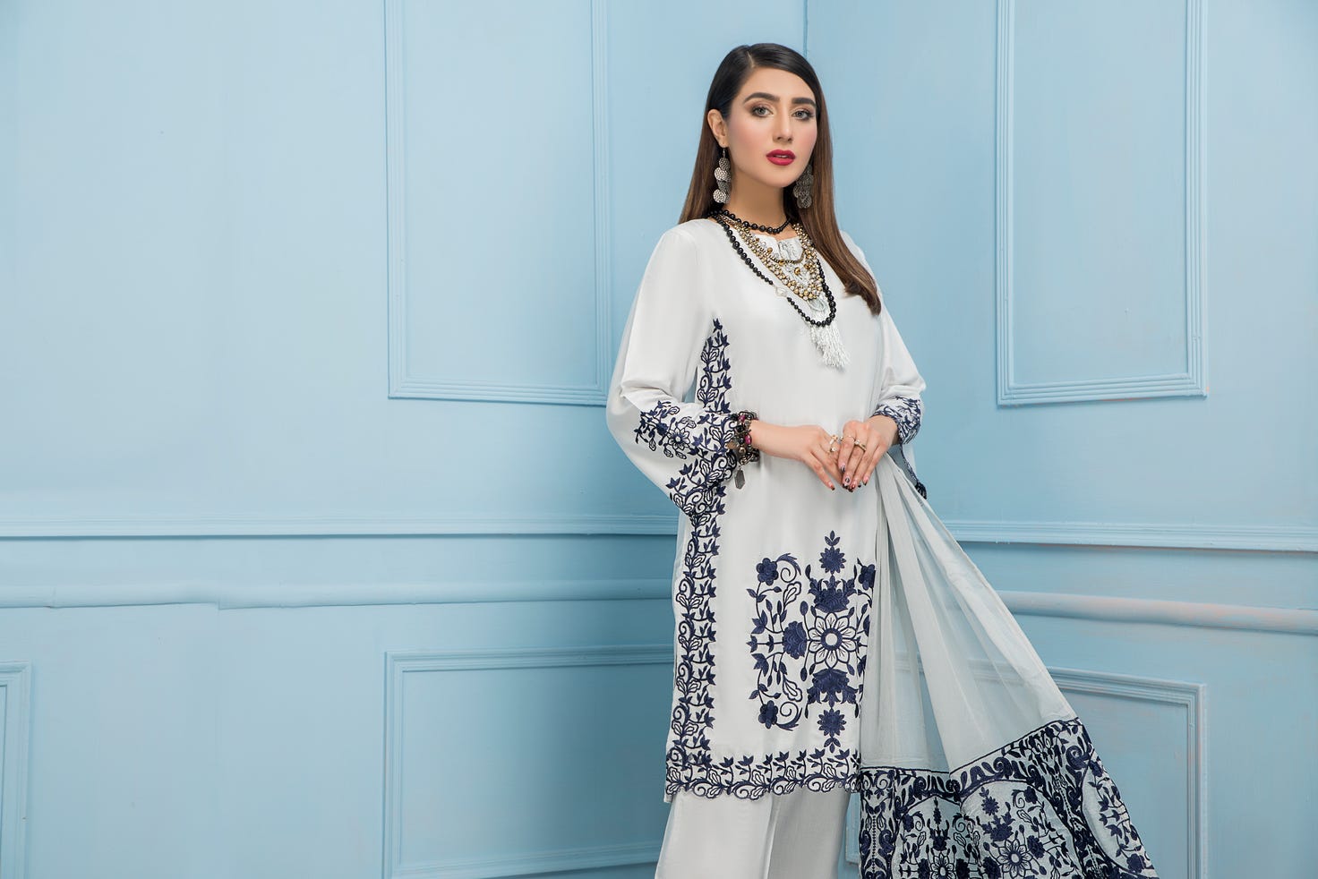 Winter 3 Pcs Ready to Wear Collection by Gulwarun 07