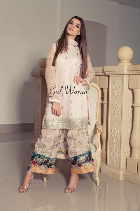 Pink Charm Luxury Formal Dress by Gulwarun