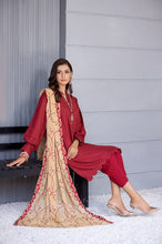 Winter Ready to Wear 3 Pcs Embroidered Dopatta Dress by Gulwarun 08
