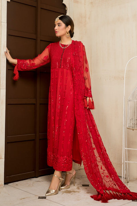 Gulwarun Formal Ready to Wear Chiffon Dress 10