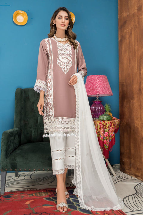 New Winter Ready to Wear 3 Pcs Dress by Gulwarun 04