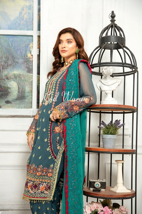Gulwarun Formal Chiffon Ready to Wear Collection 08