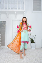 Ready to Wear 3pcs Embroidered Dress by Gulwarun 02
