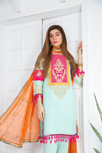 Ready to Wear 3pcs Embroidered Dress by Gulwarun 02