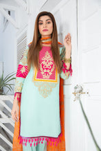 Ready to Wear 3pcs Embroidered Dress by Gulwarun 02