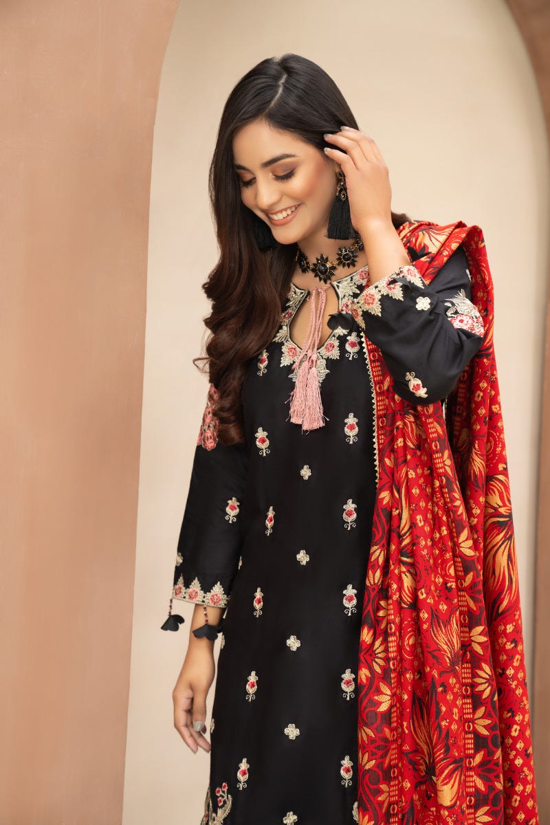 Winter Ready to Wear Linen Collection by Gulwarun 08