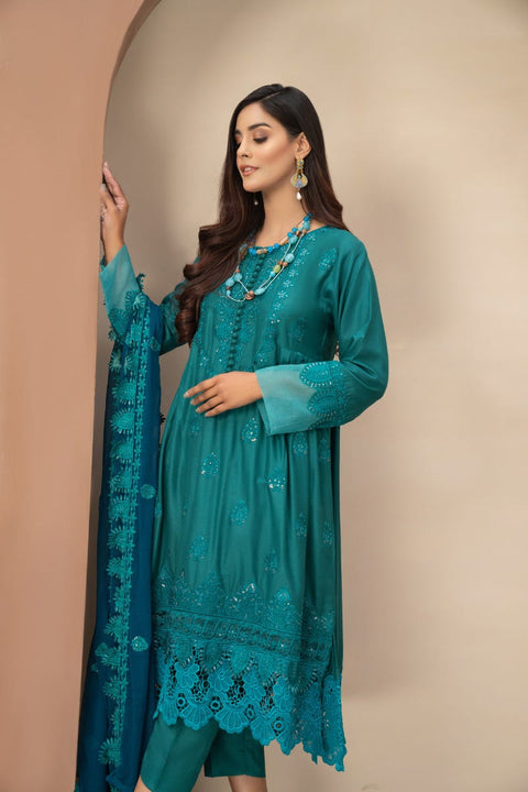 Winter Ready to Wear Linen Collection by Gulwarun 01