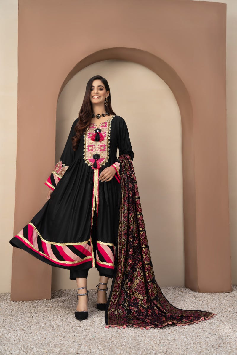 Winter Ready to Wear Linen Collection by Gulwarun 12