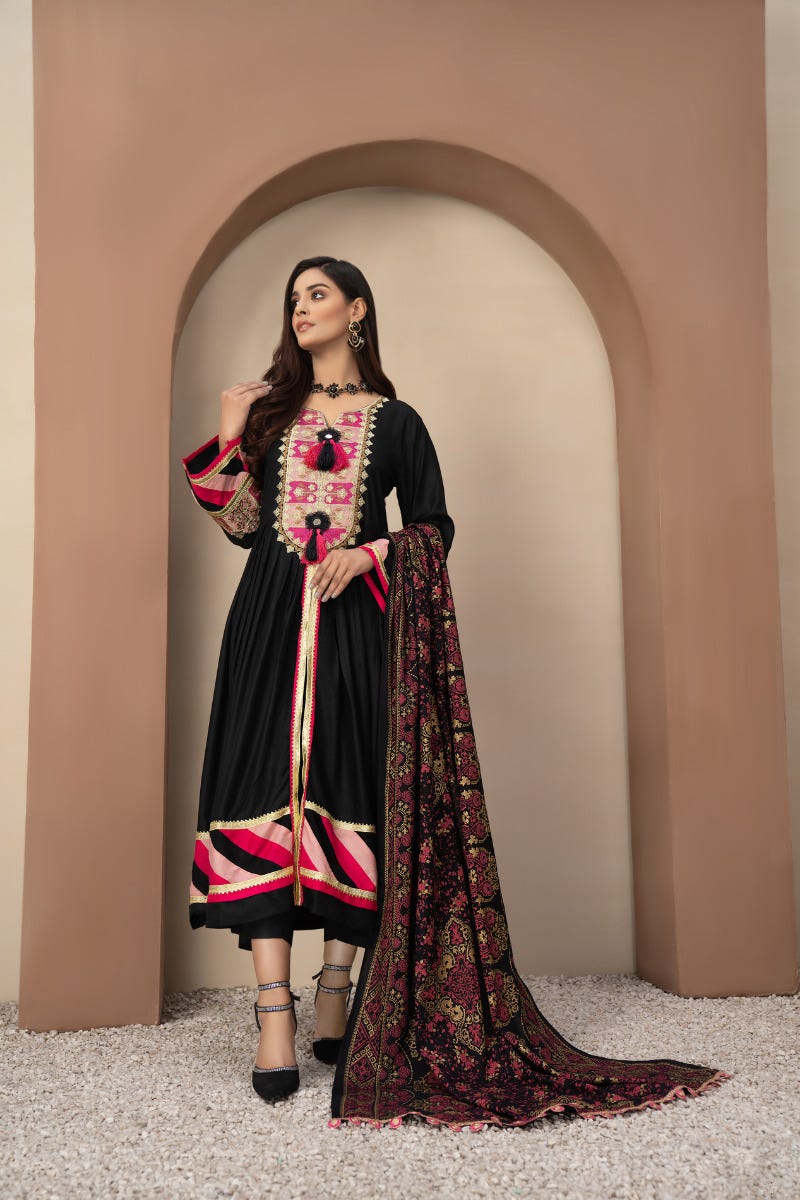 Winter Ready to Wear Linen Collection by Gulwarun 12