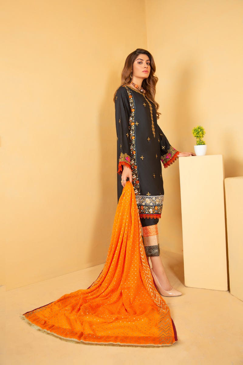 Ready to Wear Embroidered Pret Collection by Gulwarun 03