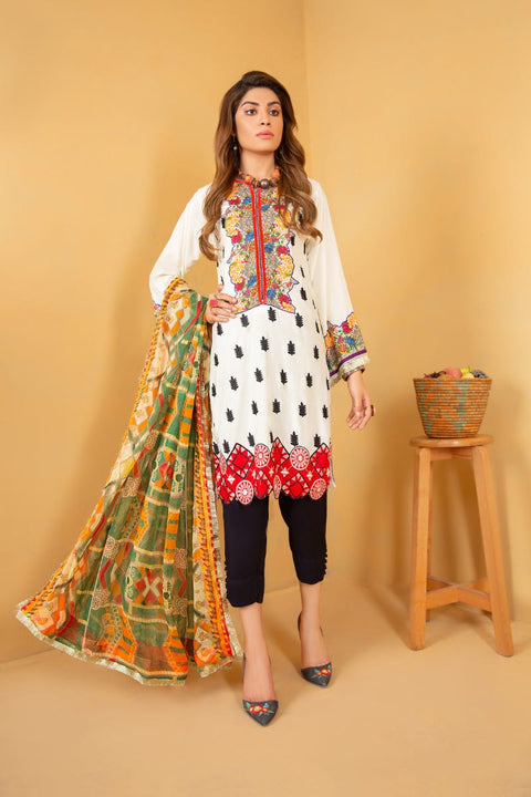 Ready to Wear Embroidered Pret Collection by Gulwarun 01