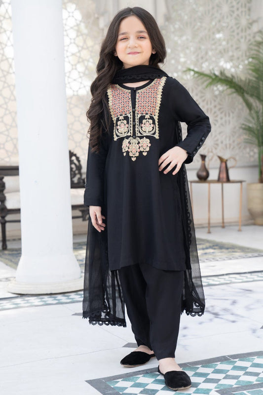 Kids Eid Ready to Wear Embroidered Collection by Gulwarun 07