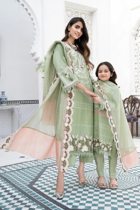Kids Eid Ready to Wear Embroidered Collection by Gulwarun 09