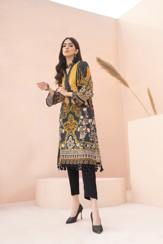 Winter 2 Pcs Ready to Wear Khadar Dress by Hemline 04