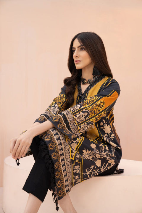 Winter 2 Pcs Ready to Wear Khadar Dress by Hemline 04
