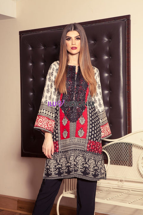 Ready to Wear Embroidered Kurta by Sakeena Hasan