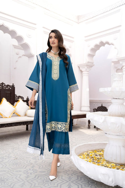 Ready to Wear 3 Pcs Eid Lawn Collection by Gulwarun 06