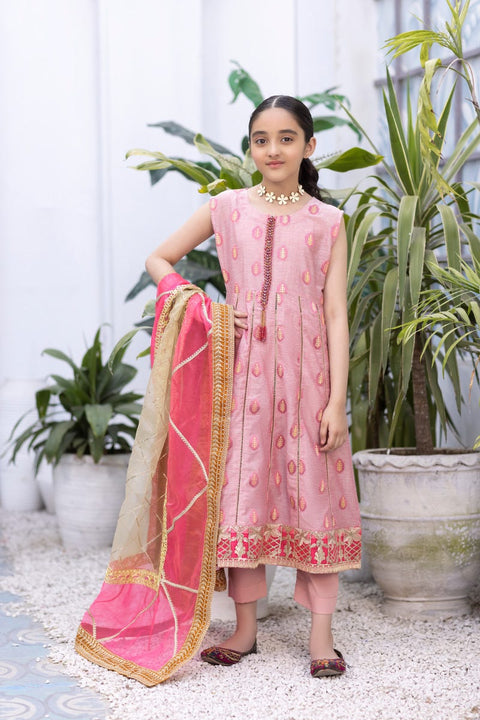 Kids Sofia 3pc Festive Embroidered Lawn 03