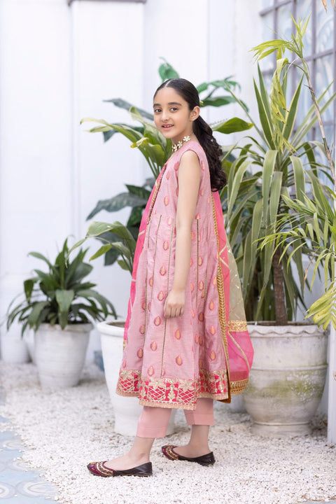 Kids Sofia 3pc Festive Embroidered Lawn 03