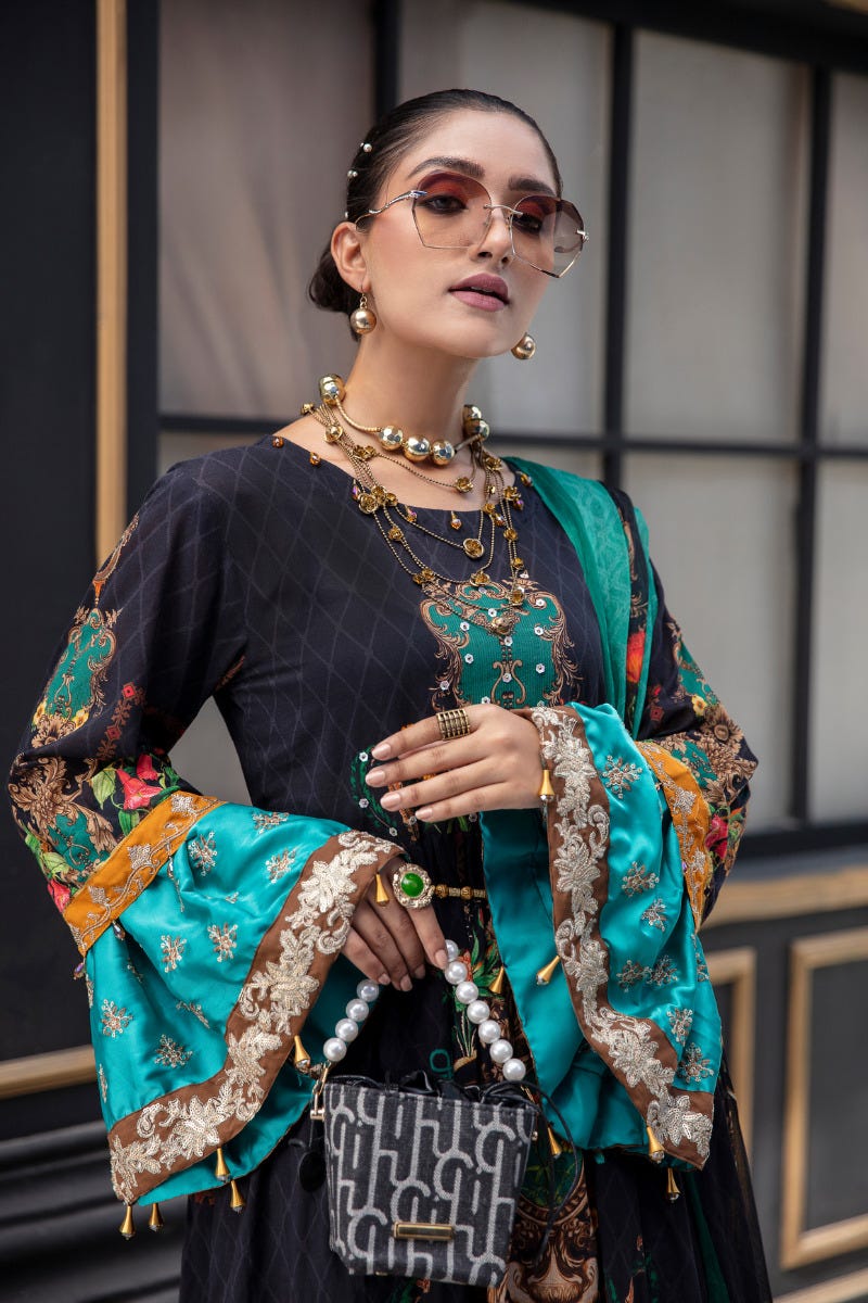 Ready to Wear Haseen Lawn Embroidered Collection 02