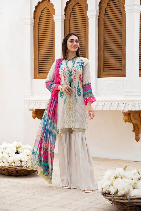 Ready to Wear Haseen Lawn Embroidered Collection 03