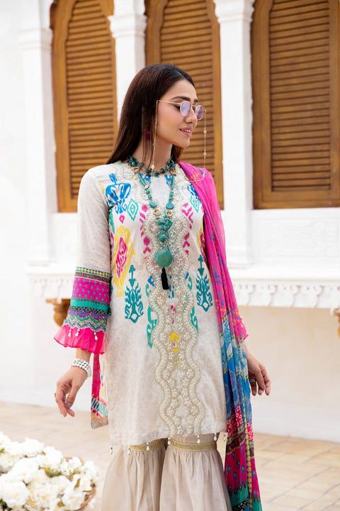 Ready to Wear Haseen Lawn Embroidered Collection 03