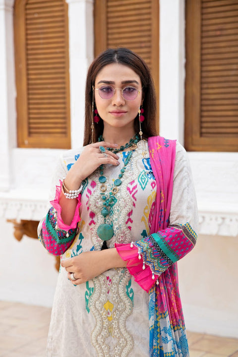 Ready to Wear Haseen Lawn Embroidered Collection 03