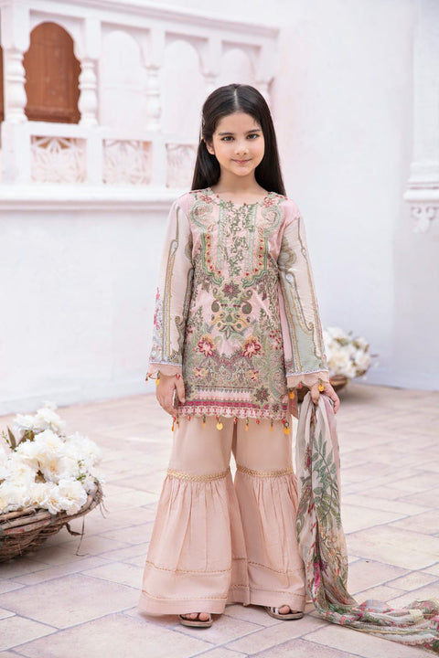 Kids Ready to Wear Haseen Lawn Embroidered Collection 04