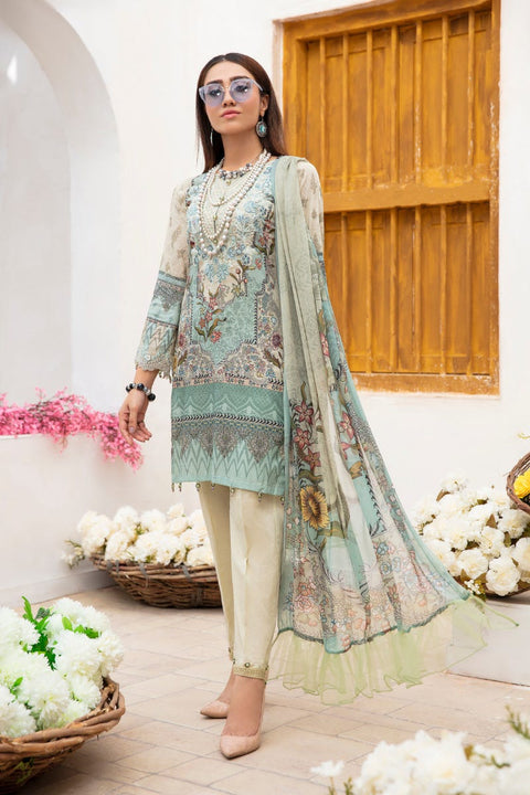 Ready to Wear Haseen Lawn Embroidered Collection 05