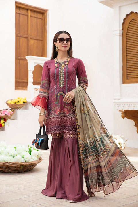 Ready to Wear Haseen Lawn Embroidered Collection 06