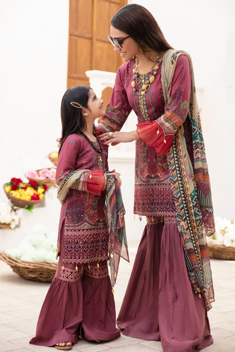 Kids Ready to Wear Haseen Lawn Embroidered Collection 06