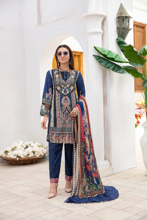 Ready to Wear Haseen Lawn Embroidered Collection 07