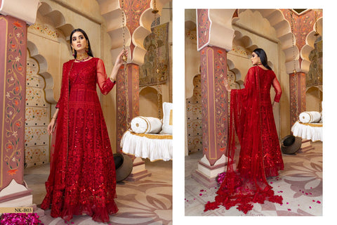 Luxury Formal Ready to Wear Net Collection by Noorma Kamal 03